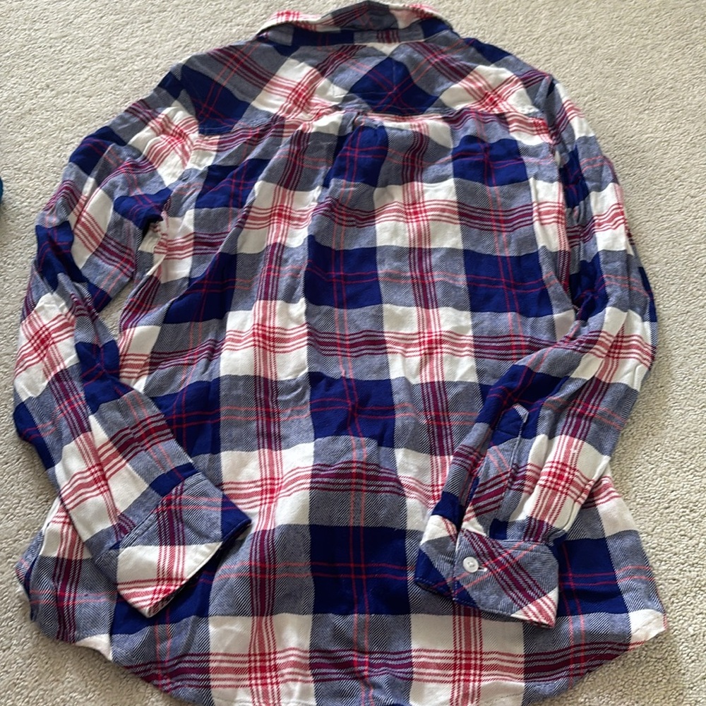 Rails Xs Plaid Button Down - image 3